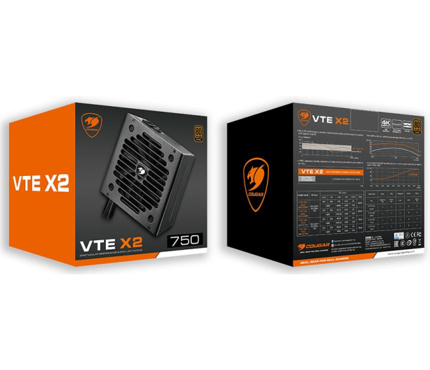 Cougar VTE 750W 80 Plus Bronze - 1069374 - zdjęcie 6